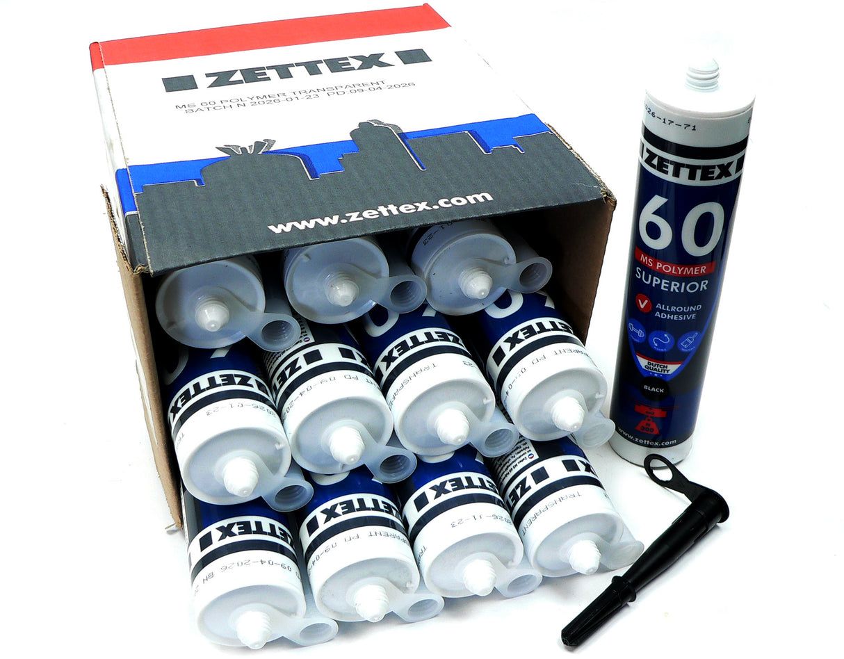 Zettex MS60 - MS-Polymer Allround Kleber & Dichtstoff - schwarz