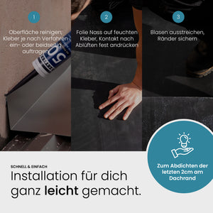 EPDM Abdichtungskleber - Zettex MS50 - dachfolien.de