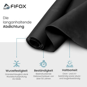 FiFox EPDM roof film Easy 1.0 mm