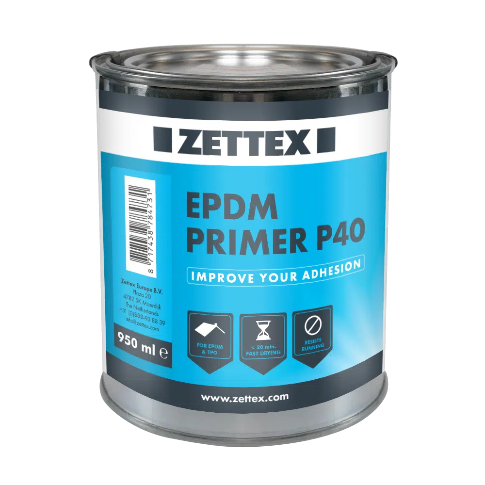 Zettex P40 EPDM High Tack Primer – Grundierung für Nahtband & Dachfolie