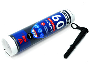 Zettex MS60 - MS-Polymer Allround Kleber & Dichtstoff - schwarz