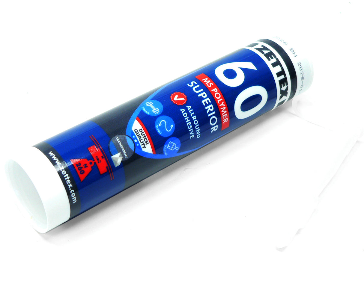 Zettex MS60 - MS-Polymer Allround Kleber & Dichtstoff - transparent
